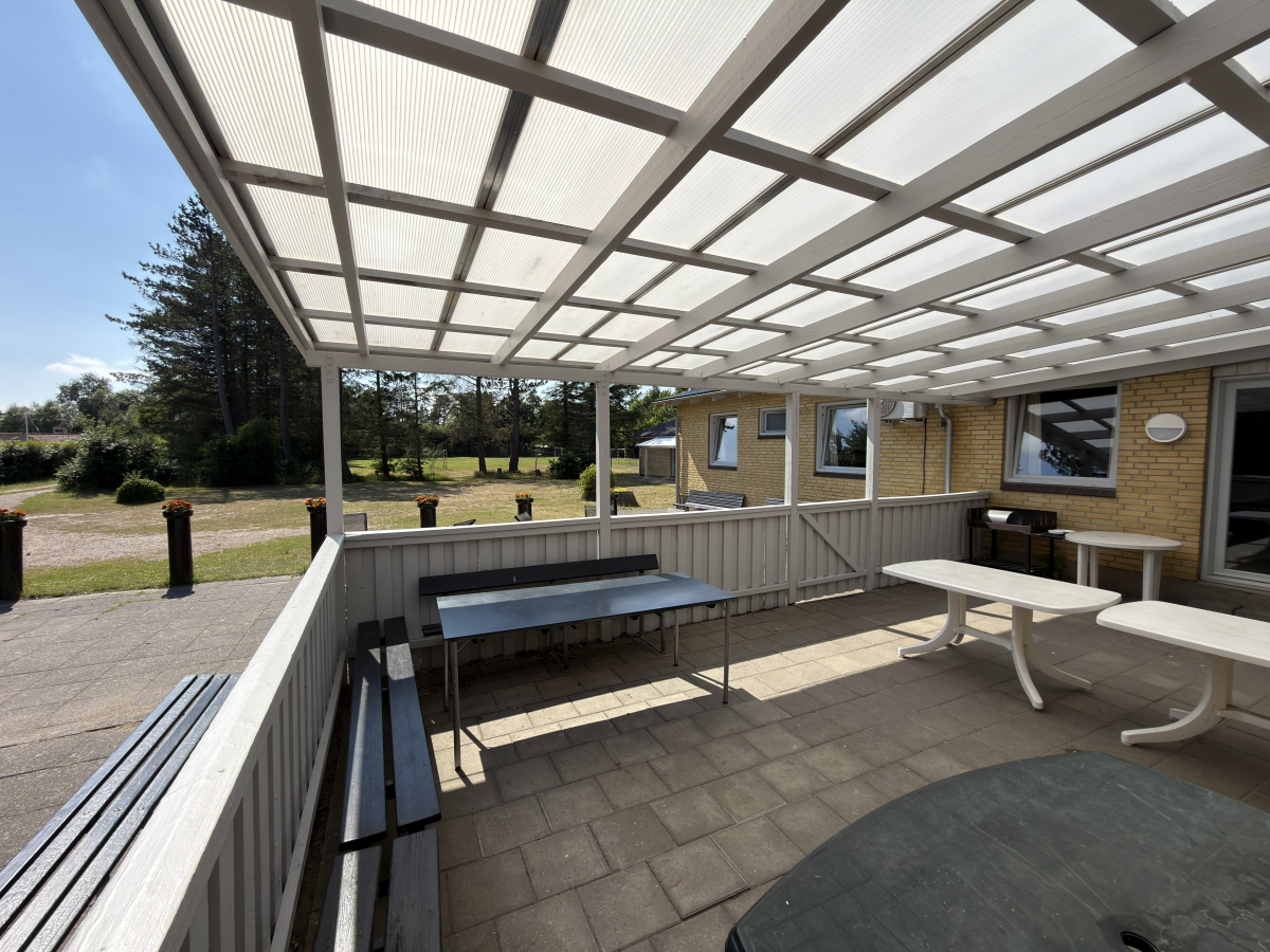 Terrasse mod boldbane